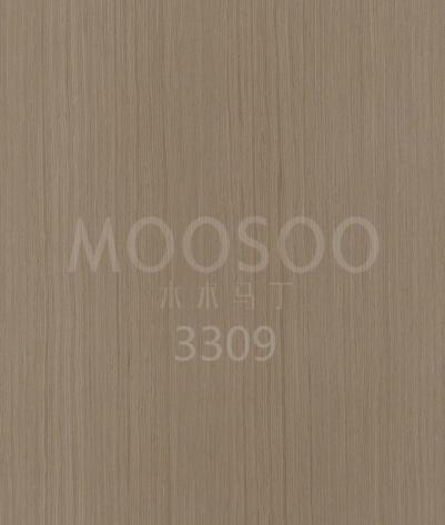 Architektonický dřevěný panel s rovným zrnem