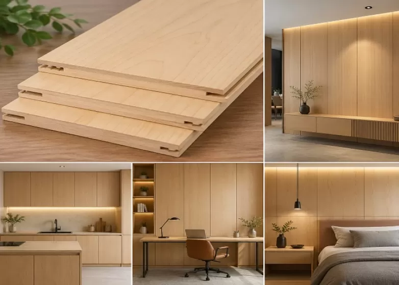 Javorové panely připravené k instalaci: praktické a elegantní řešení pro moderní interiérové aplikace