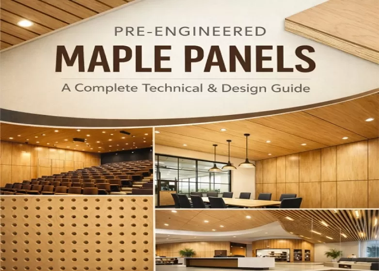 Předem navržené javorové panely: Kompletní technický a designový průvodce