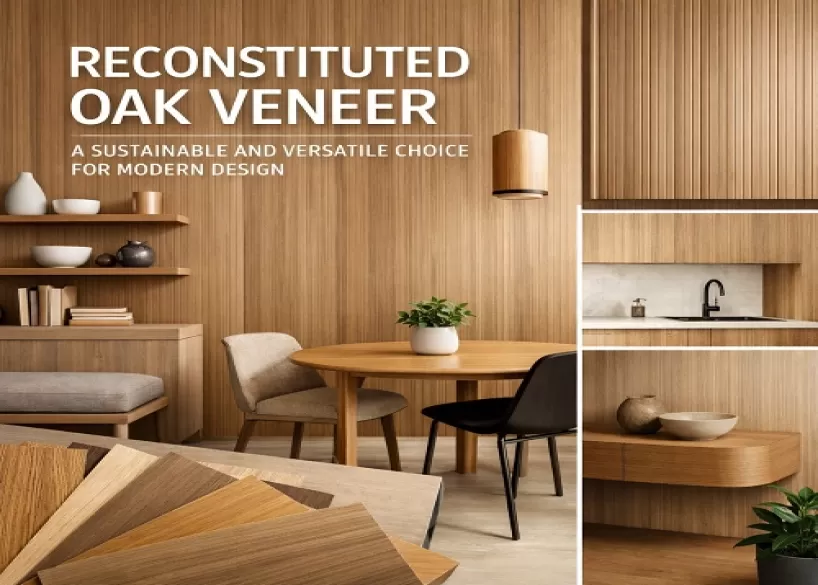 Rekonstituovaná dubová dýha: udržitelná a všestranná volba pro moderní design